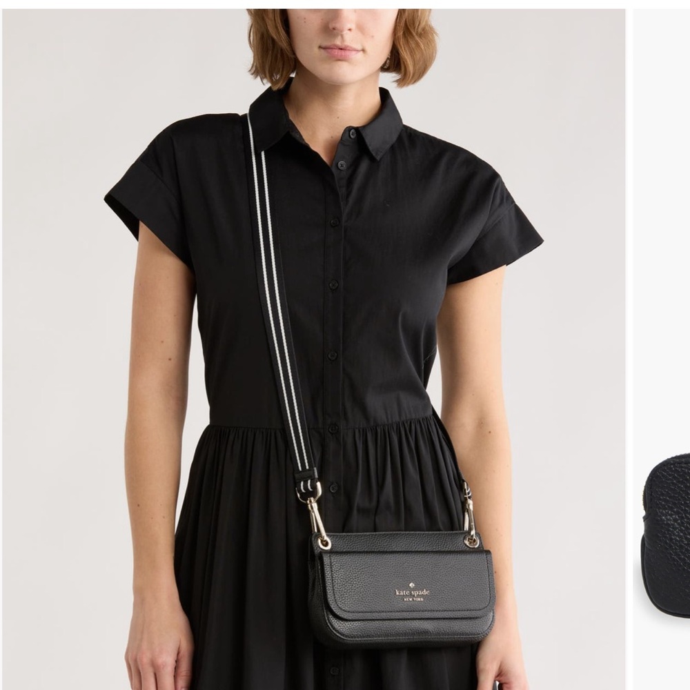 Kate Spade Elegant Black Crossbody Bag